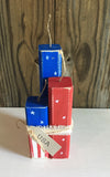 Rustic Handmade Wood Firecracker Set