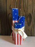 Rustic Handmade Wood Firecracker Set