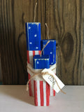 Rustic Handmade Wood Firecracker Set