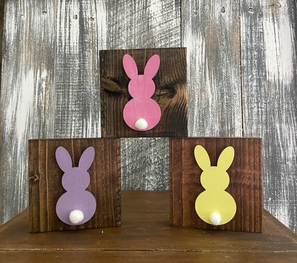 Set of 3 Bunny Blocks