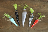 Set of 5 Carrots